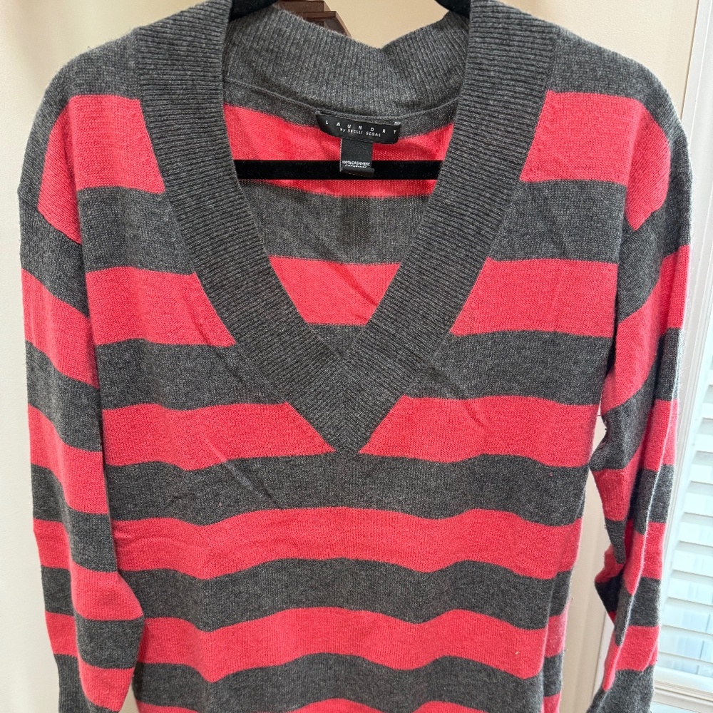 LAUNDRY 100% Cashmere sweater